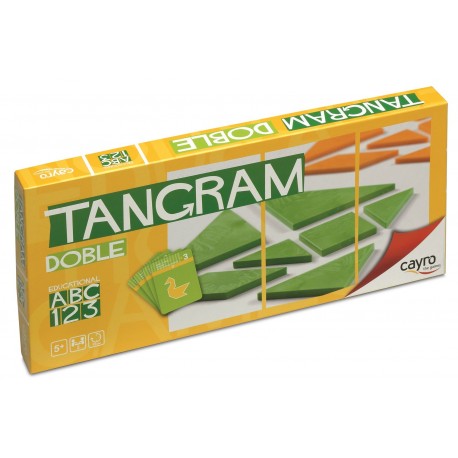 TANGRAM DOBLE DOS COLORS