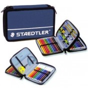 PLUMIER STAEDTLER. PLUMIER 862. 2 CREMALLERES 12 COLORS