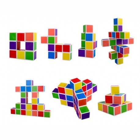 MAGNETIC CUBES.JOC DE CONSTRUCCIÓ 64 PECES