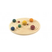 3D SOLAR SYSTEM.11 PECES FUSTA AMB TARJETES INFORMATIVES I GUIA