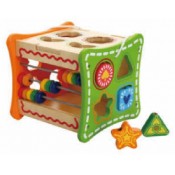OFERTA - LEARNING CUBE 18X16.5X17. 15 PECES DE FUSTA