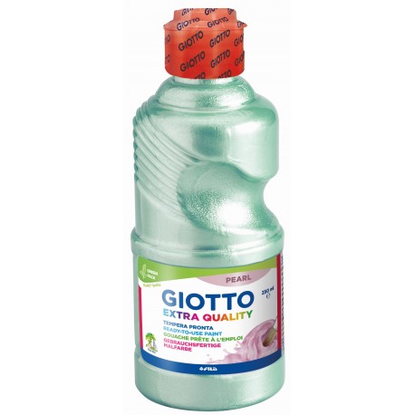 TEMPERA PEARL GIOTTO.POT 250 ML:VERD