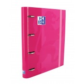 CARPETA 4 ANELLES AMB RECANVI.FULLS QUAD.5X5:MAGENTA