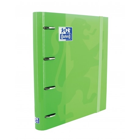 CARPETA 4 ANELLES AMB RECANVI.FULLS QUAD.5X5:VERDES