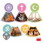 RELIGIONS DEL MON.JOC PER DESCUBRIR 5 RELIGIONS