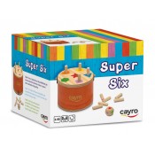 SUPER SIX.JOC DE RECONEIXAMENT DE FORMES I NÚMEROS.36 PECES