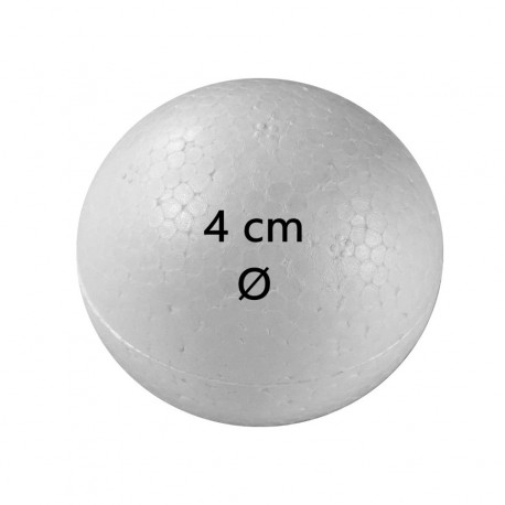 BOLES PÓREX 4 CM. DIÀMETRE. BOSSA 25 UNITATS
