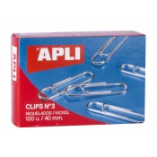 CLIPS LABIATS NÚMERO 3. CAPSA 100 UNITATS