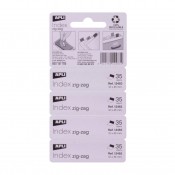 BANDERETES ADHESIVES APLI ZIG ZAG. 140 UNITATS