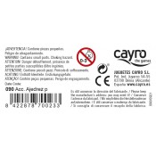 FITXES D'ESCACS DE PLÀSTIC AMB CAIXA DE PLÀSTIC.  JOGUINA A PARTIR DE 4 ANYS