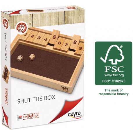 SHUT THE BOX.JOC PER TREBALLAR LA COMPOSICIÓ NUMÈRICA