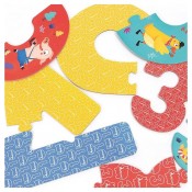 PUZZLE NOMBRES 15 PECES GEGANTS DEL 1 AL 5