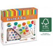 BEADS & CLIP.JOC DE PSICOMOTRICITAT FINA