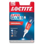 ADHESIU CONTACTE LOCTITE SUPER GLUE - 3. TUB 3 GRS