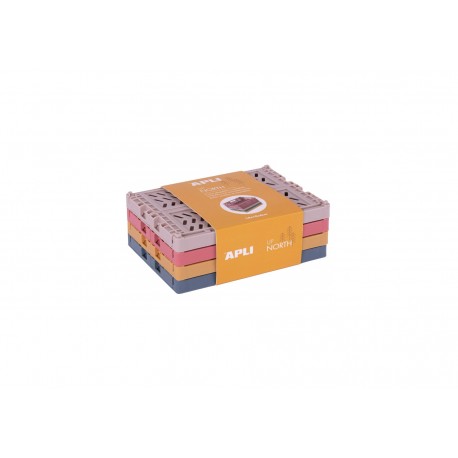 PACK 4 CAIXES PLASTIC APILABLES. MIDES 14 X 10 X 6 CM.