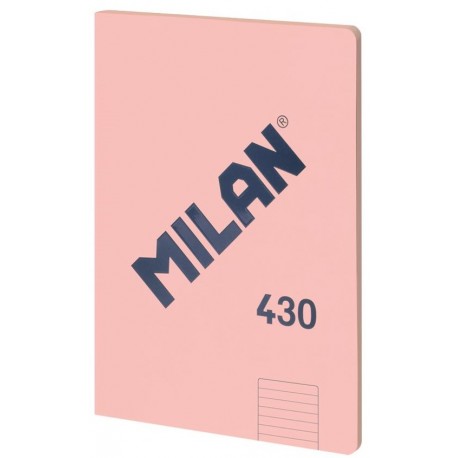 LLIBRETA DIN A4 MILAN. HORITZONTAL 48 FULLS COLOR: ROSA