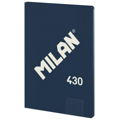 LLIBRETA DINA4 MILAN.QUADRICULA 5X5MM 48 FULLS COLOR: BLAU