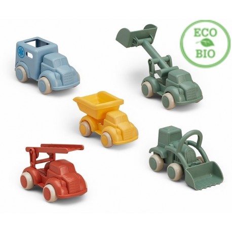 VEHICLES VICKING 16 VEHICLES 14 CM. PLÀSTIC 100 % RECICLAT