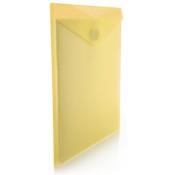 BOSSA PLÀSTIC TANCA VELCRO. OBERTURA SUPERIOR 33.5 X 24 MM: GROC