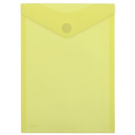 BOSSA PLÀSTIC TANCA VELCRO. OBERTURA SUPERIOR 33.5 X 24 MM: GROC