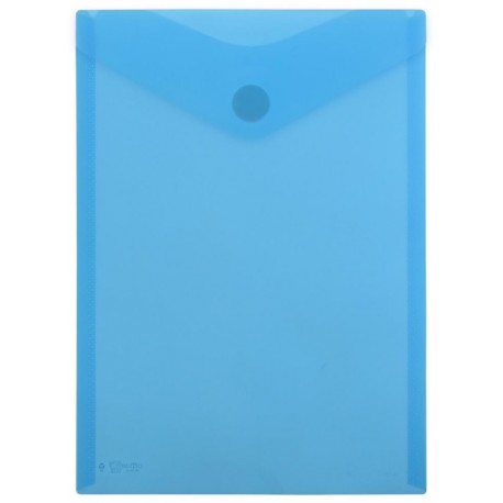 BOSSA PLÀSTIC TANCA VELCRO. OBERTURA SUPERIOR 33.5 X 24 MM: BLAU