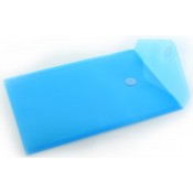 BOSSA PLÀSTIC TANCA VELCRO. OBERTURA SUPERIOR 33.5 X 24 MM: BLAU