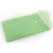 BOSSA PLÀSTIC TANCA VELCRO. OBERTURA SUPERIOR 33.5 X 24 MM: VERD