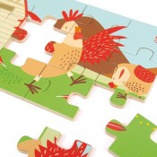 LA GRANJA, 4 PUZZLES DE 12 PECES PER FORMAR DIORAMA DE 48 PECES. 19,6 X 13,6 X 3 CM. JOGUINA A PARTIR DE 2 ANYS