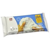 PASTA MODELAR CERÀMICA SIO - 2 PLUS. PASTILLA 1000 GRS: BLANC