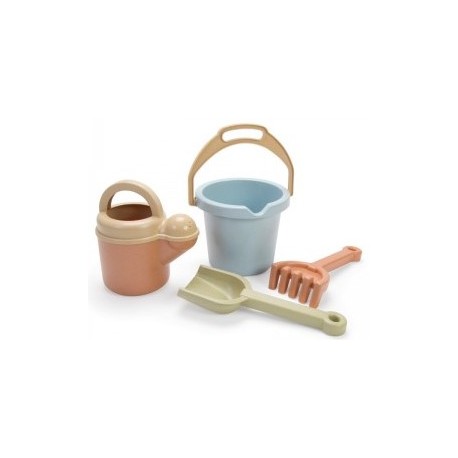 OFERTA - SET DE SORRA I AIGUA, FET AMB CANYA DE SUCRE. 4 PECES. BIO.  JOGUINA A PARTIR DE 2 ANYS
