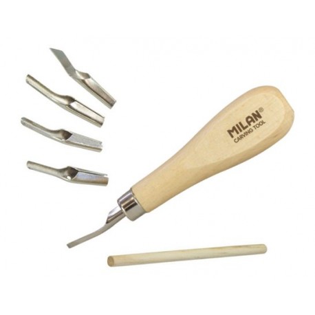 ESTOIG LINÒLEUM 208. MÀNEC EXTRACTOR I 5 TREMPS ASSORTITS