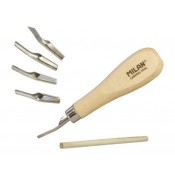 ESTOIG LINÒLEUM 208. MÀNEC EXTRACTOR I 5 TREMPS ASSORTITS