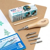 ESTOIG LINÒLEUM 208. MÀNEC EXTRACTOR I 5 TREMPS ASSORTITS